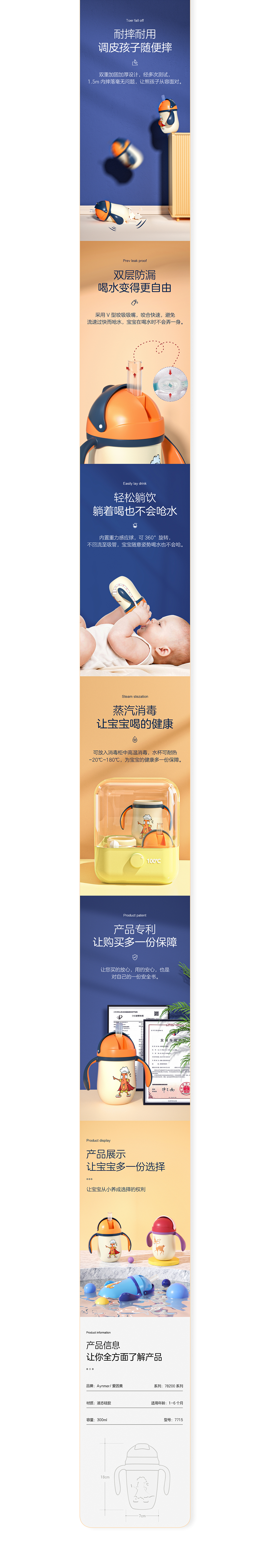 婴儿水瓶/落地扇详情展示