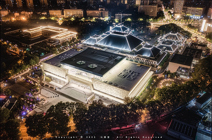 湖北省博物馆（图ZMzE2NTY3NzE2） - 环境/建筑摄影 - 站酷设计师玩摄堂原创素材 - 站酷ZCOOL