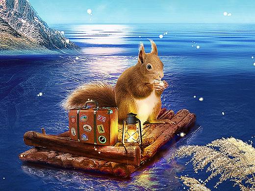 ps合成练习（个人主页-ZMzIxMTAwMjQ=） - 海报 - 站酷设计师绿色之星原创素材 - 站酷ZCOOL