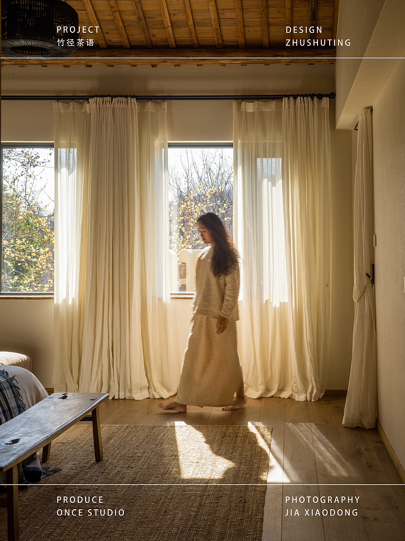 良渚.竹径茶语别墅空间摄影