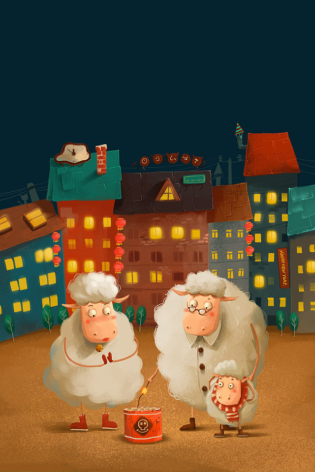 新年（图ZMjQ2ODg0NTY=） - 主题/皮肤 - 站酷设计师梦象壁纸原创素材 - 站酷ZCOOL