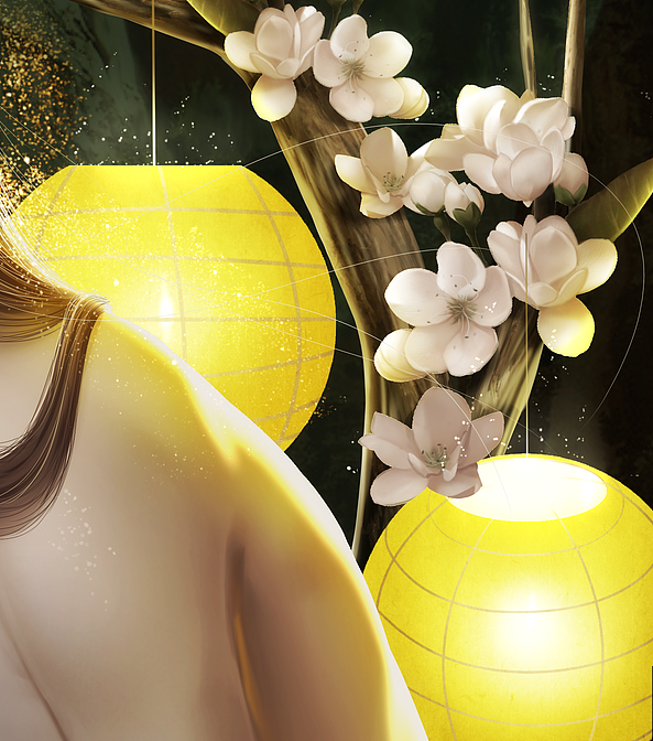 山海经之鲛人（图ZODQ5OTY3MDA=） - 商业插画 - 站酷设计师画画的夏夜原创素材 - 站酷ZCOOL