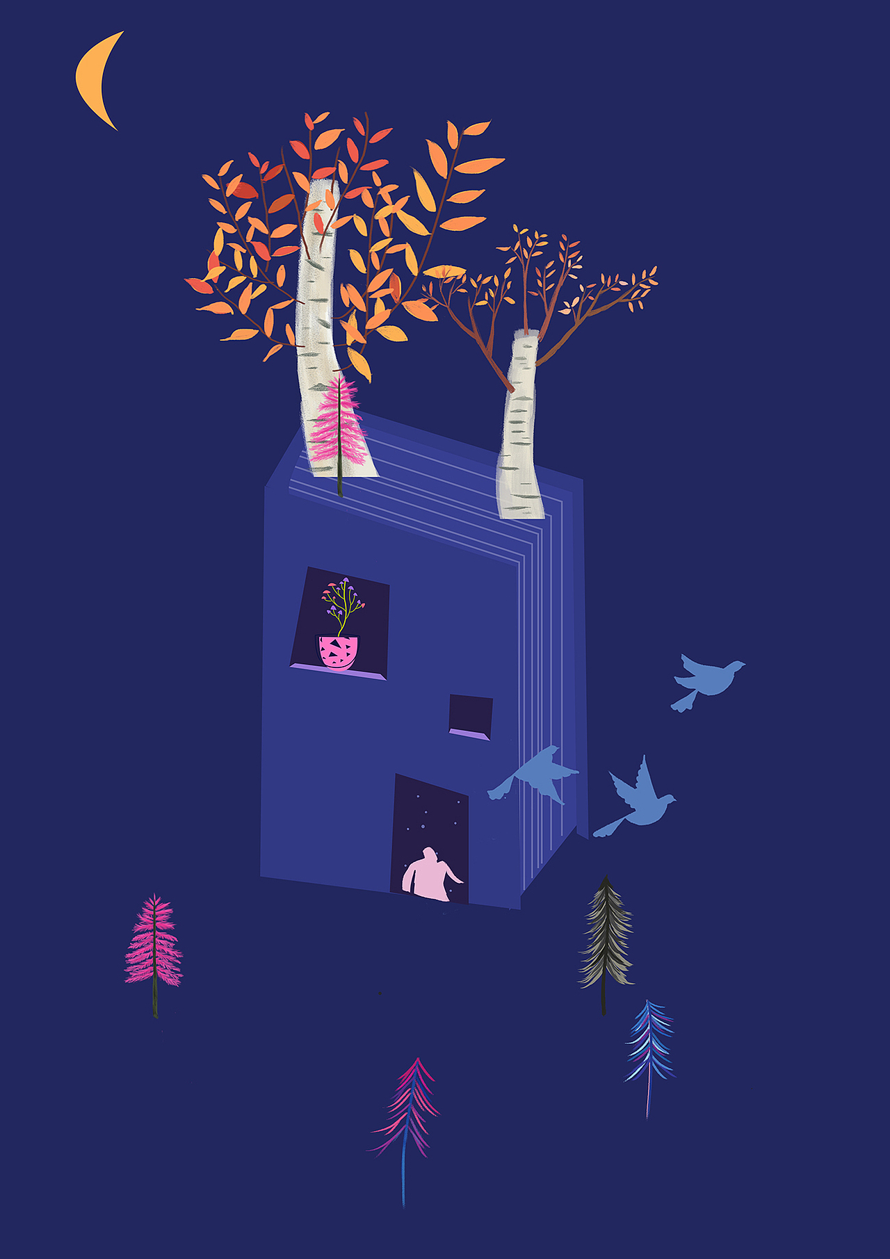 上帝赋予一个人敏感的属性的时候,其实也就同时赋予他追逐和抵抗孤独的使命。