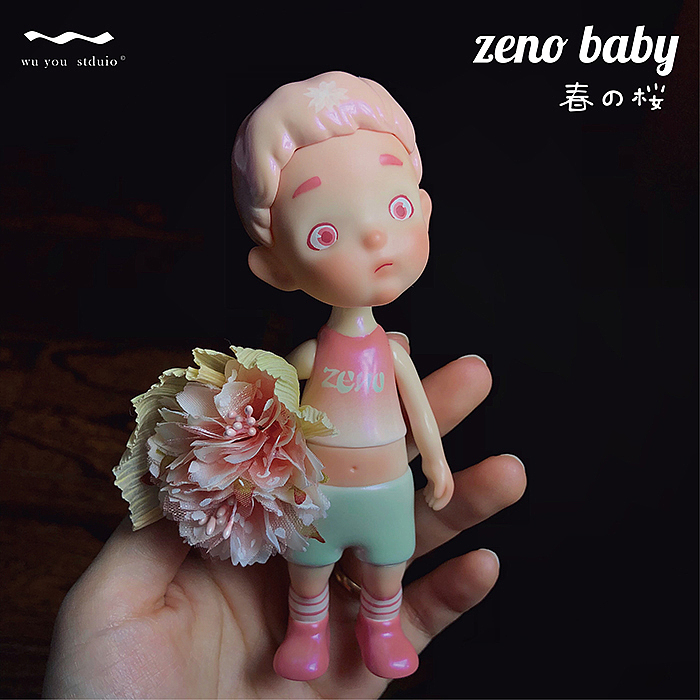 【物游|原创】zenobaby 春日限定版 潮流玩具 sofubi