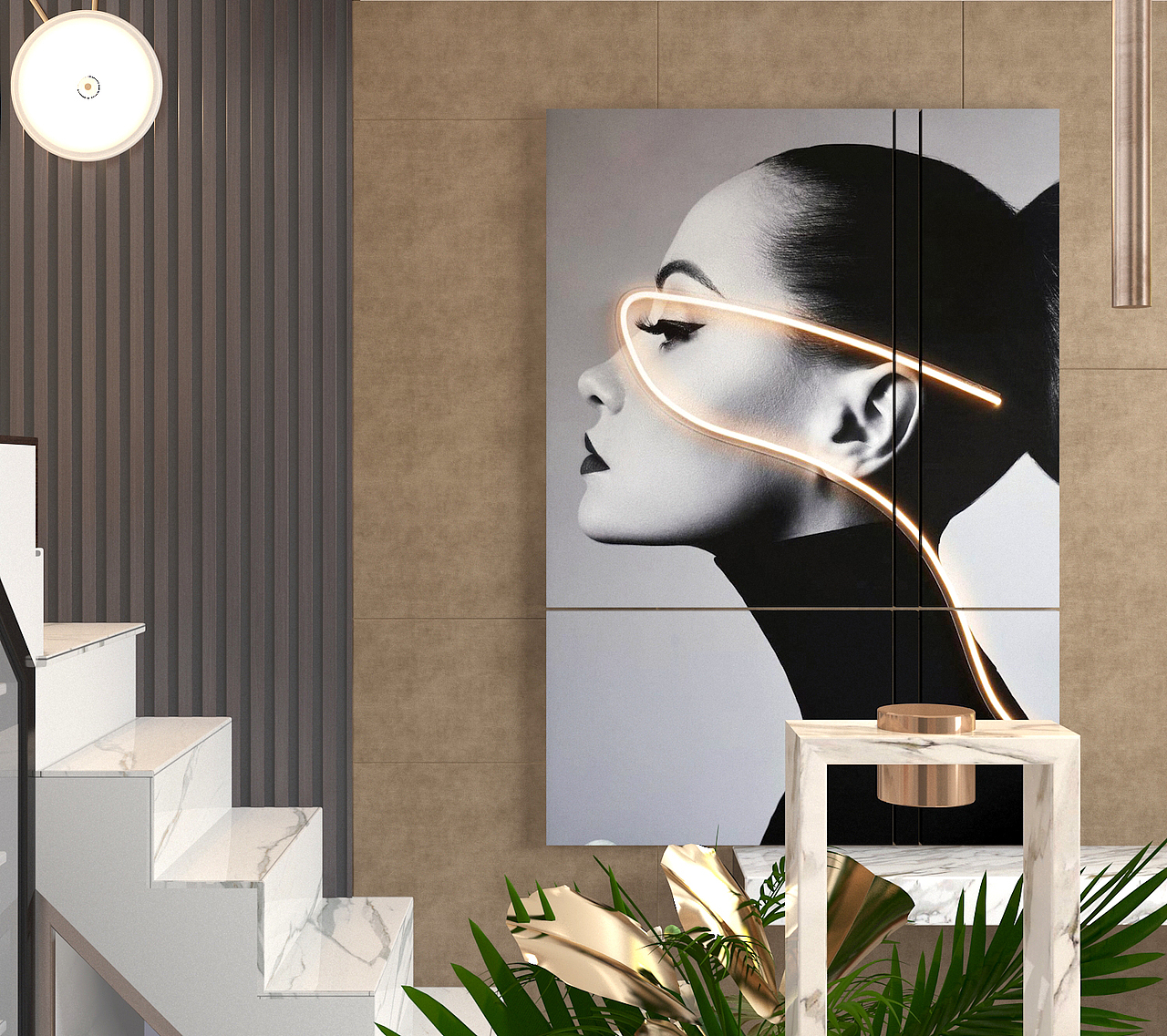 LOFT 样板间（图ZMTkyMzIyODk2） - 家装设计 - 站酷设计师灬大奇奇灬原创素材 - 站酷ZCOOL