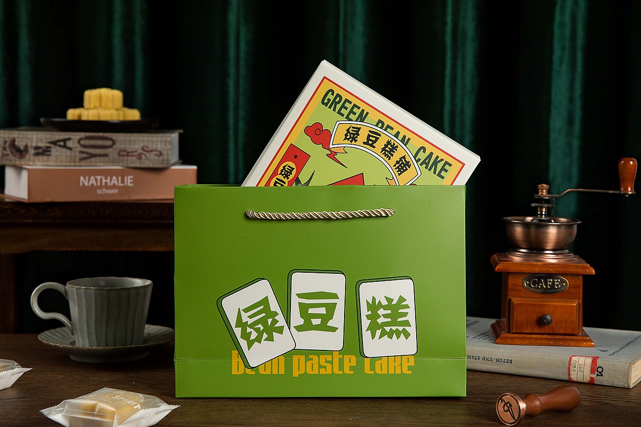 绿豆糕麻将礼盒