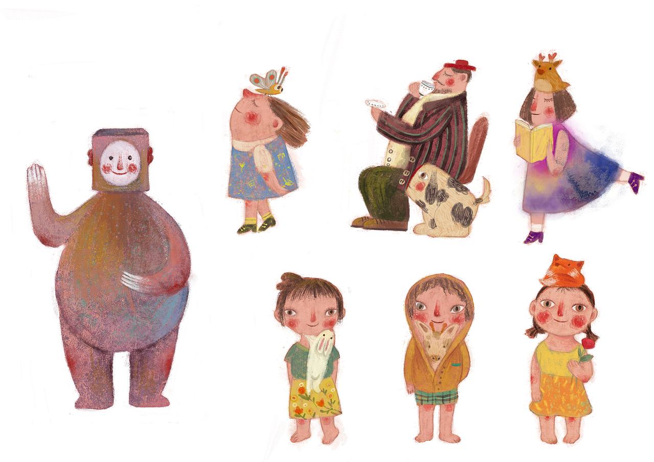 跟我一起来画画吧（图ZNzc4MDA1MDA=） - 商业插画 - 站酷设计师张王哲原创素材 - 站酷ZCOOL