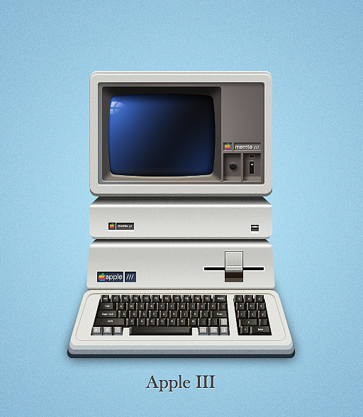Apple III 临摹（图ZNTE3MDc0MA==） - 图标 - 站酷设计师michaelyeah原创素材 - 站酷ZCOOL