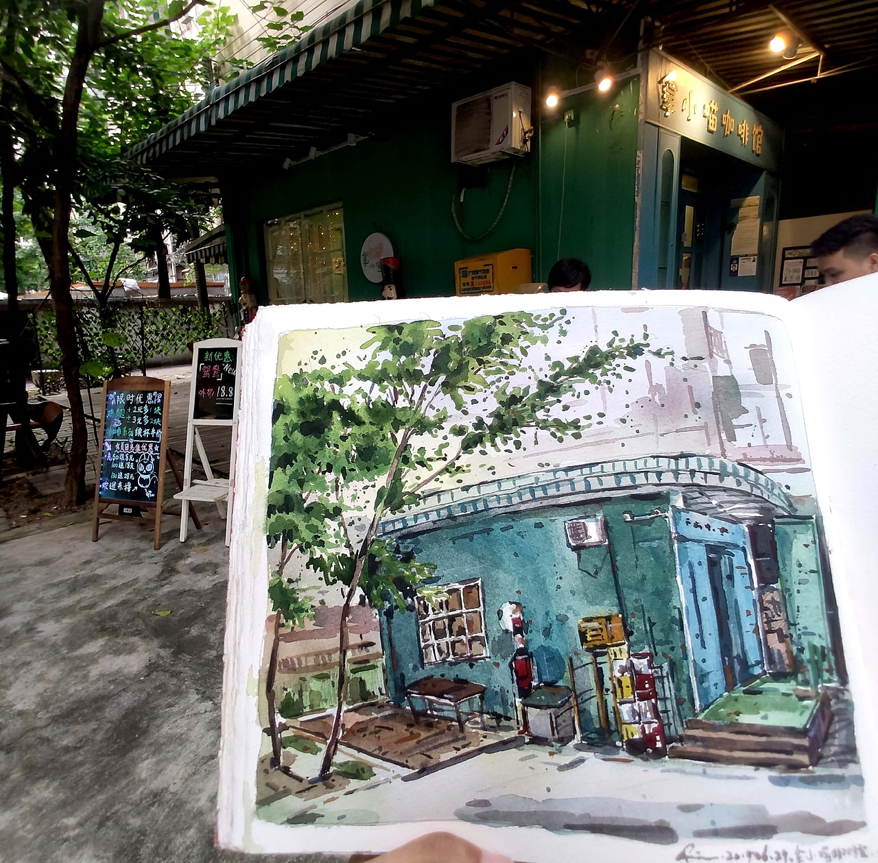 绘本11 那些边走边画的时刻(图ZMTY2Mzc1NjY0) - 绘画 - 站酷设计师画画的陈一丘原创素材 - 站酷ZCOOL