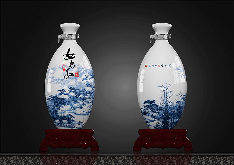 酒瓶设计