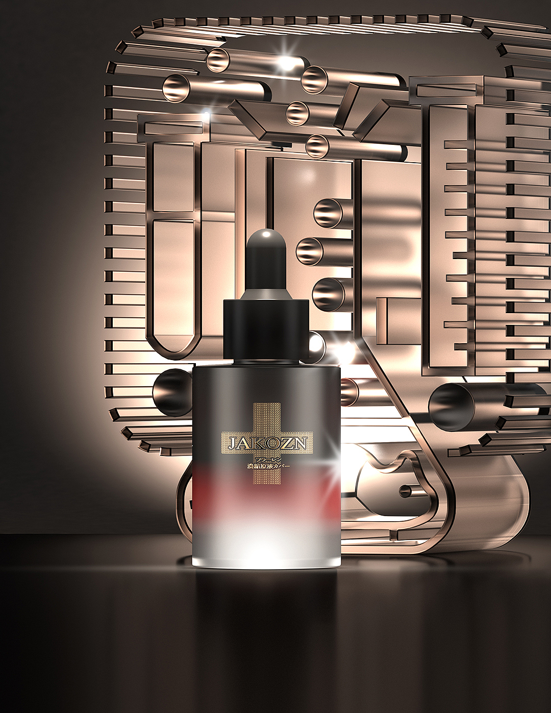 化妆品包装设计及产品创意图渲染