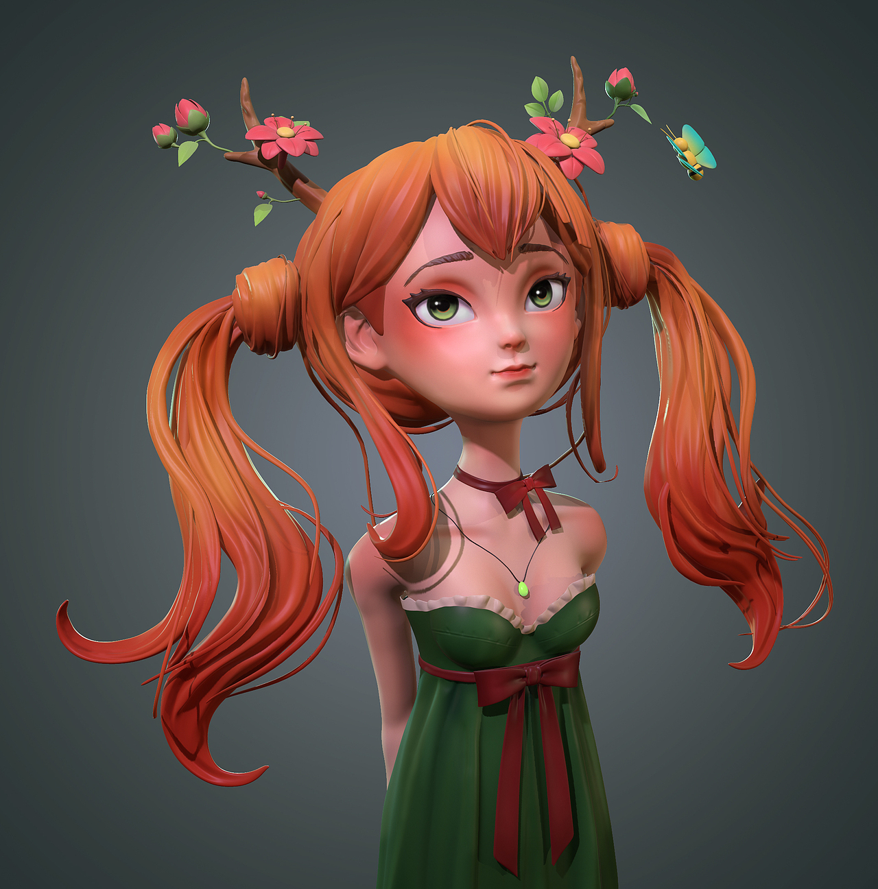 游戏3D角色建模学员作品展示（图ZMjM0MTE4MDQ4） - 人物/生物 - 站酷设计师CGRICE原创素材 - 站酷ZCOOL