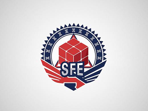 sfe部门文化队徽设计logo设计
