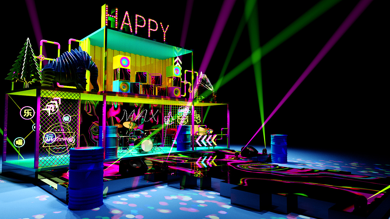 音乐节舞台创意设计方案