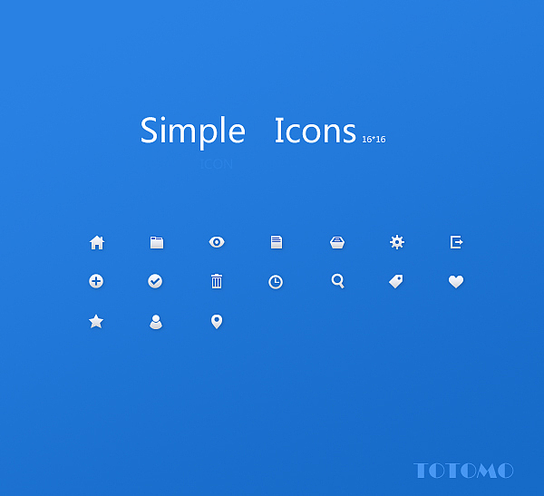 simple icon