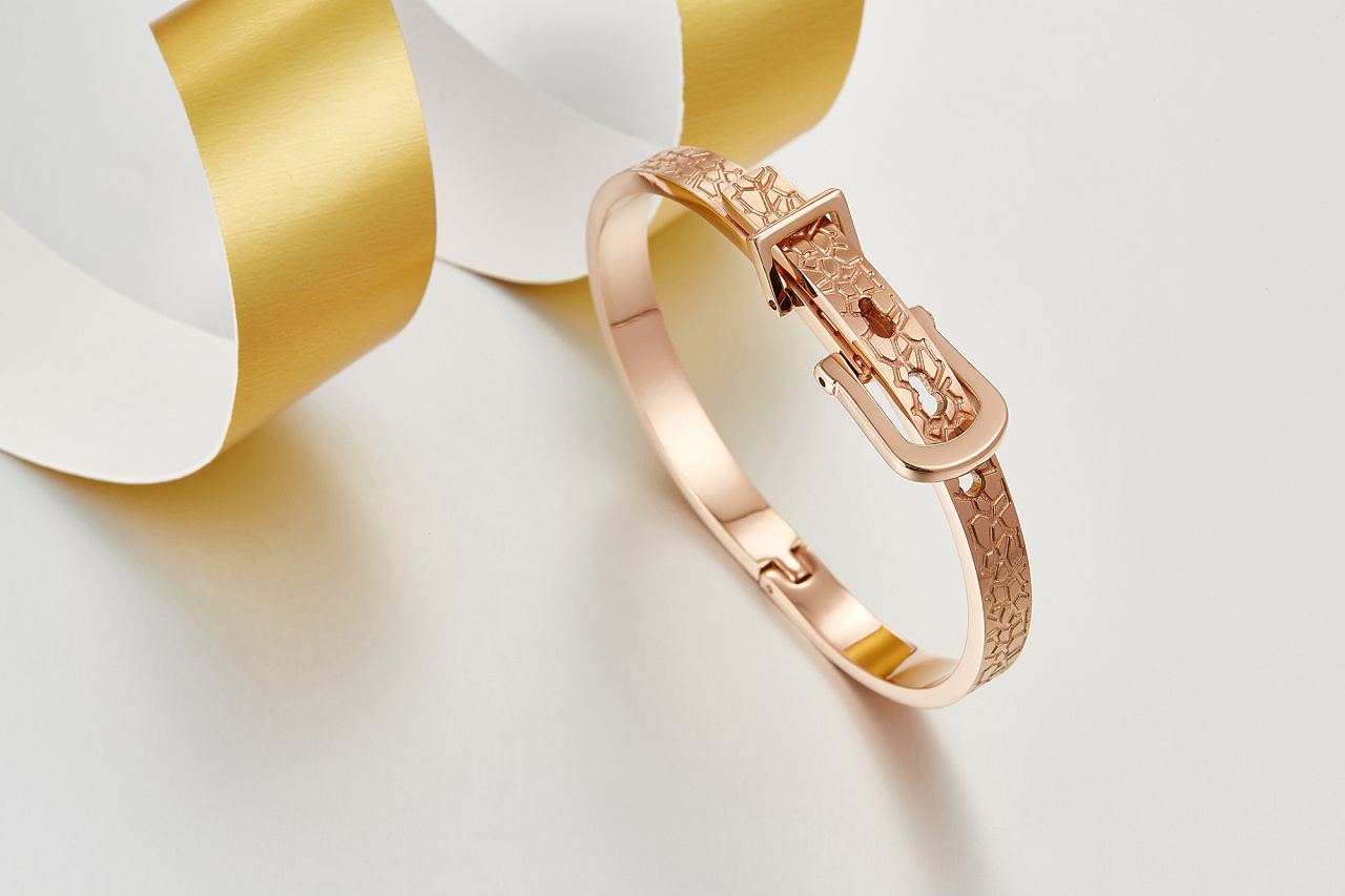 商业珠宝黄色场景首饰拍摄