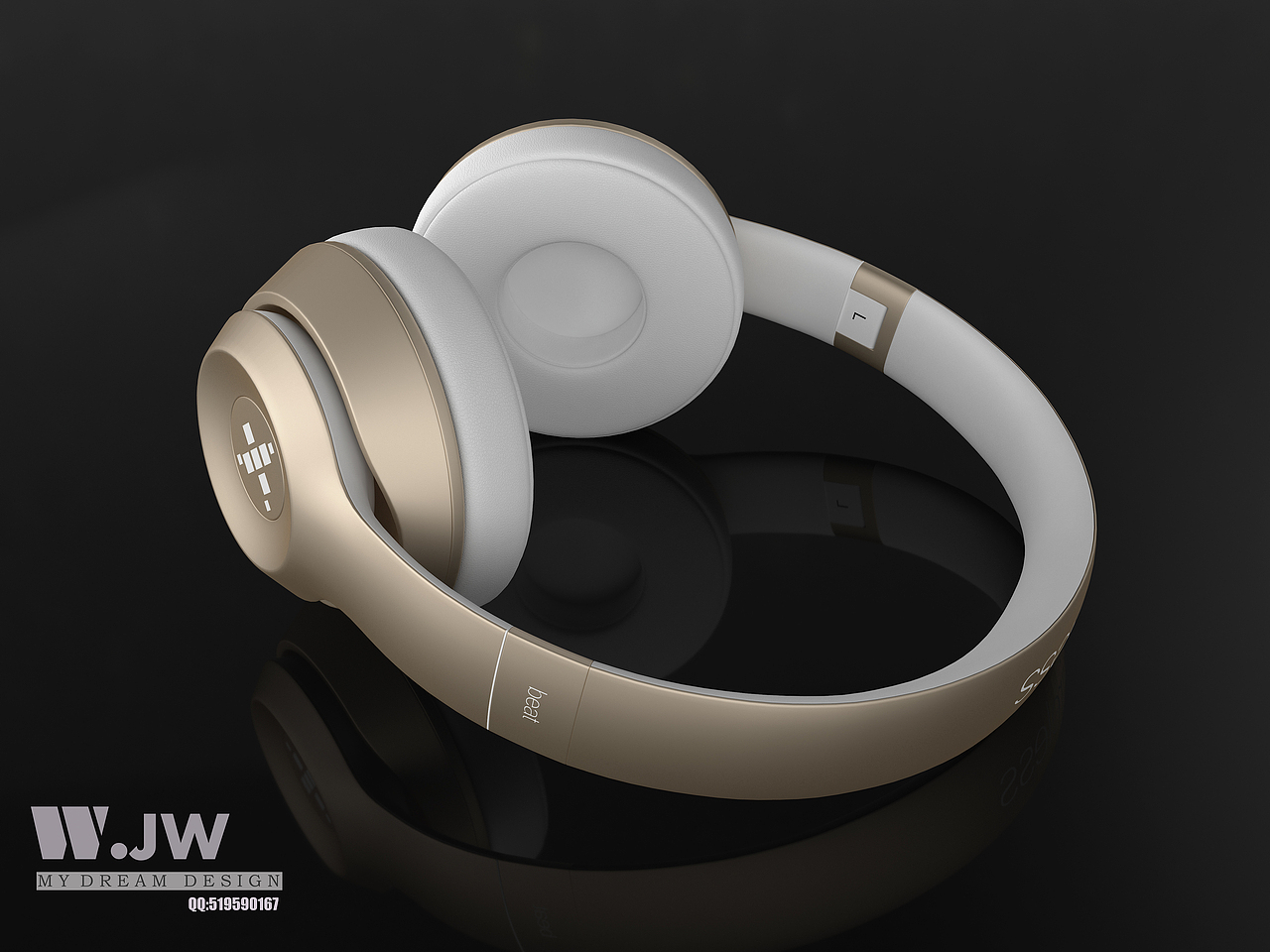 耳机产品渲染（图ZMTgwNzIxOTg0） - 电子产品 - 站酷设计师设计师吴建伟原创素材 - 站酷ZCOOL