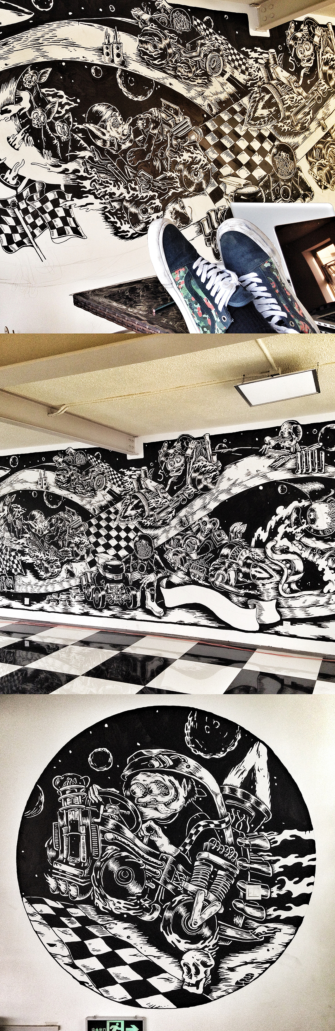 6月图片作品整理off the wall!(图ZMTc5MzY1NDQ=) - 艺术插画 - 站酷设计师独眼矮子原创素材 - 站酷ZCOOL