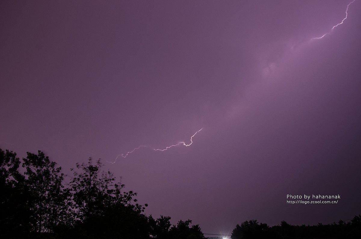 拍到的闪电
