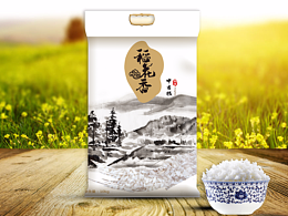 大米包装 鲜米 中吉粮鲜米 原创作品