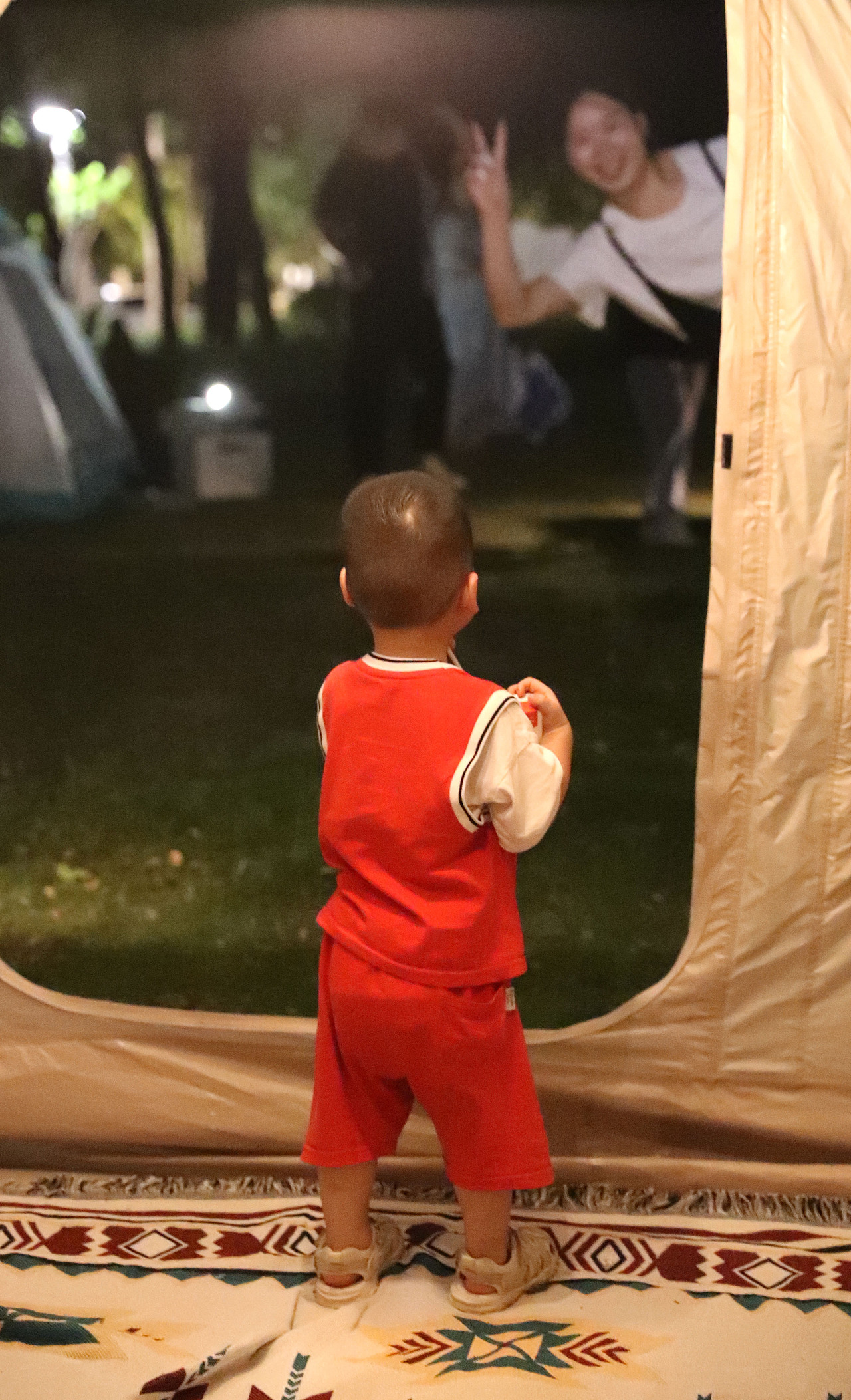 周末露营及星空亲子派对|原始人