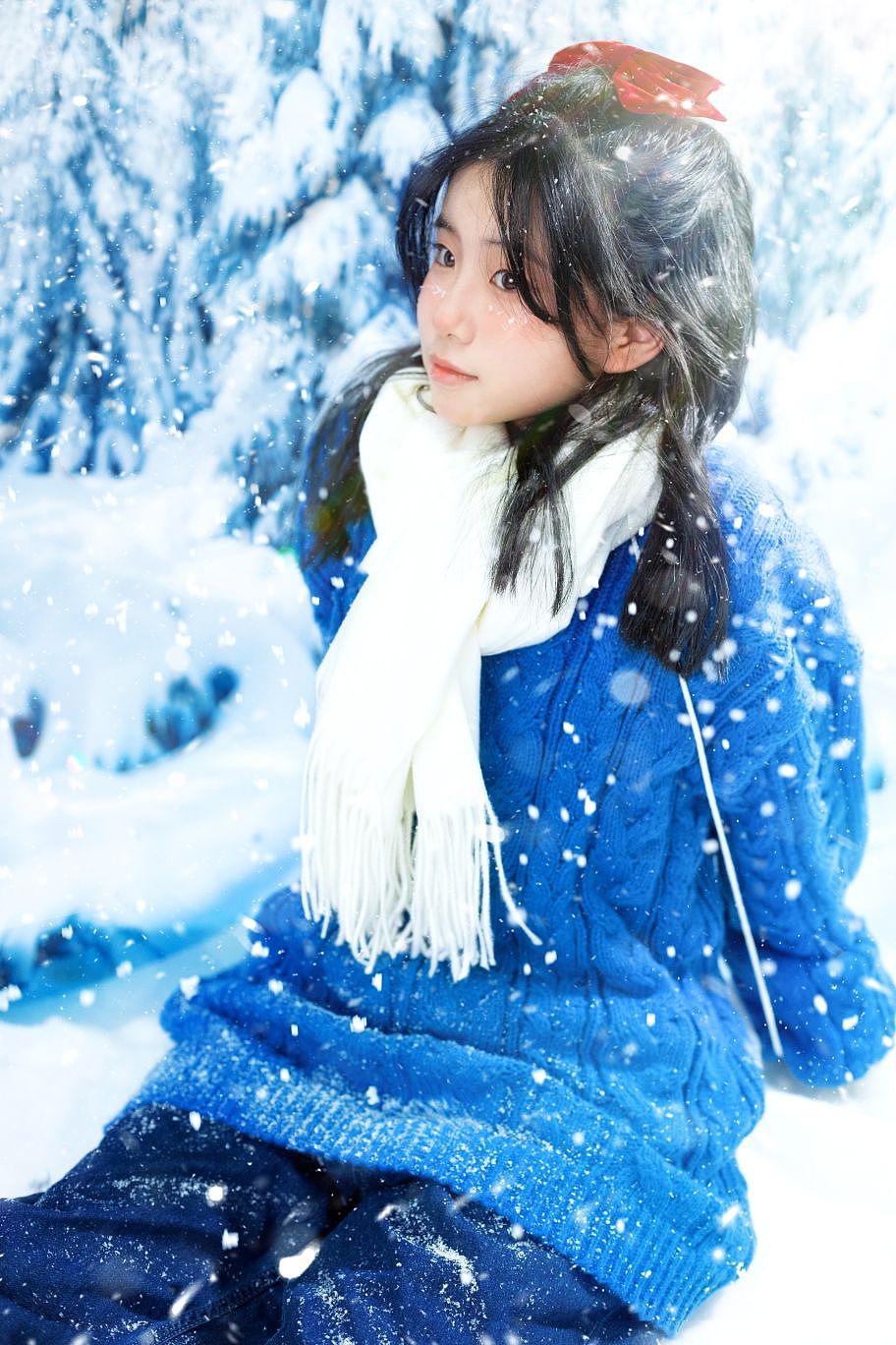 许你一场随心而落的雪