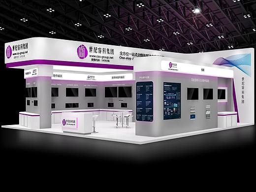 世纪睿科展台设计