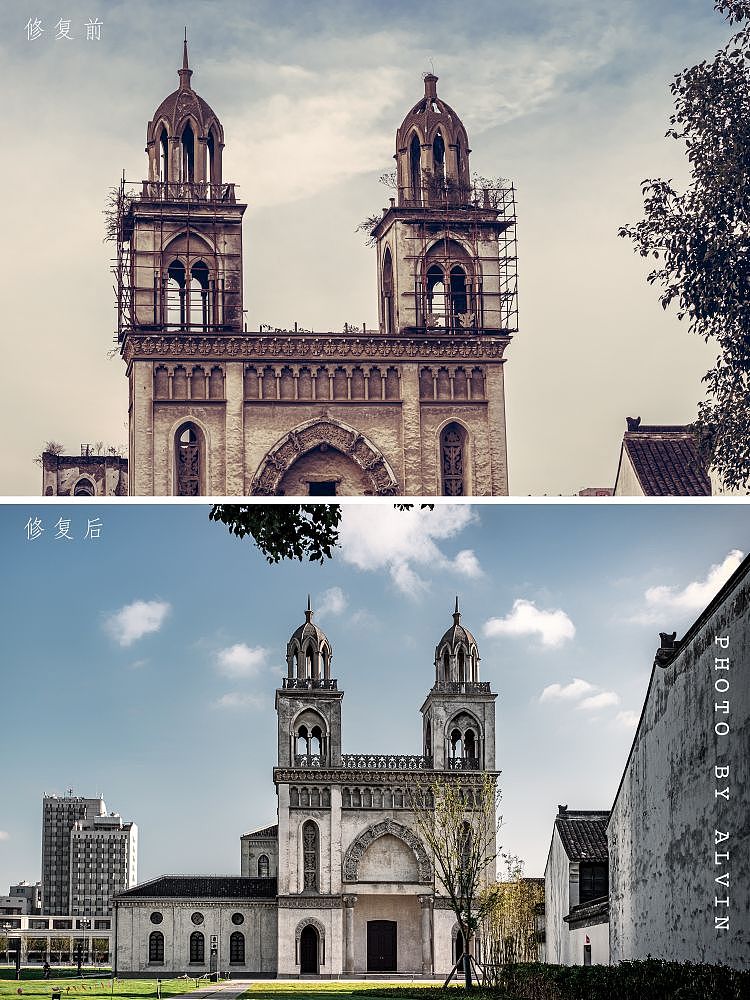 重生后的嘉兴天主教堂