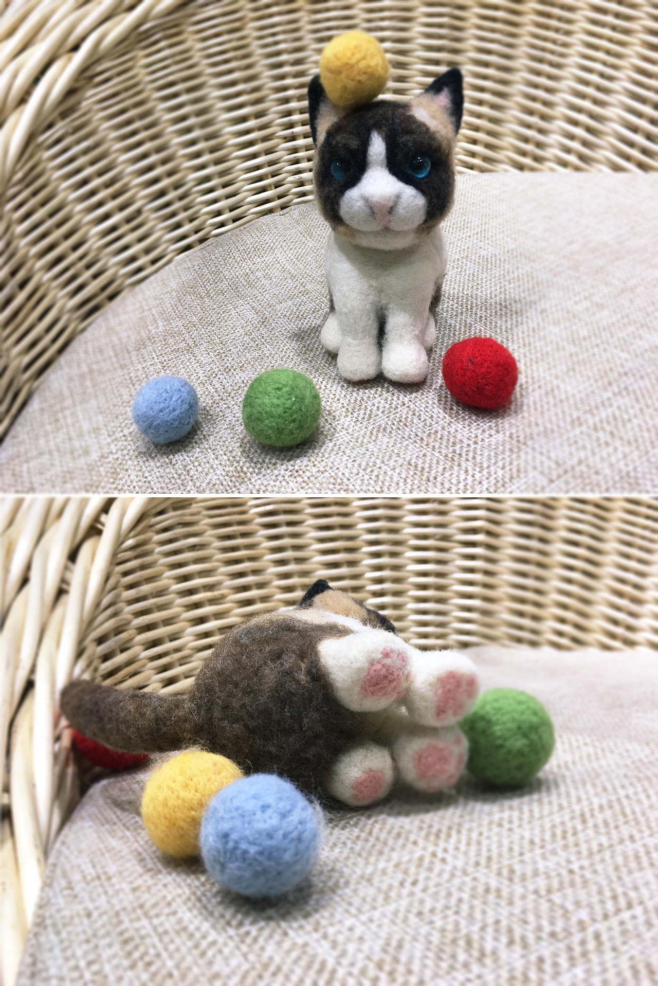 手工作品集之——{毛毡小物。}