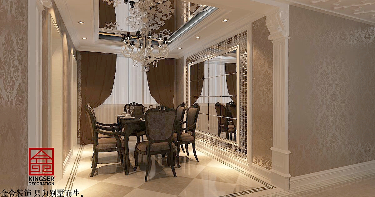 【国仕山】-188㎡四室两厅-港式-金舍装饰（图ZNjYyNzA2NTY=） - 家装设计 - 站酷设计师金舍壹壹原创素材 - 站酷ZCOOL