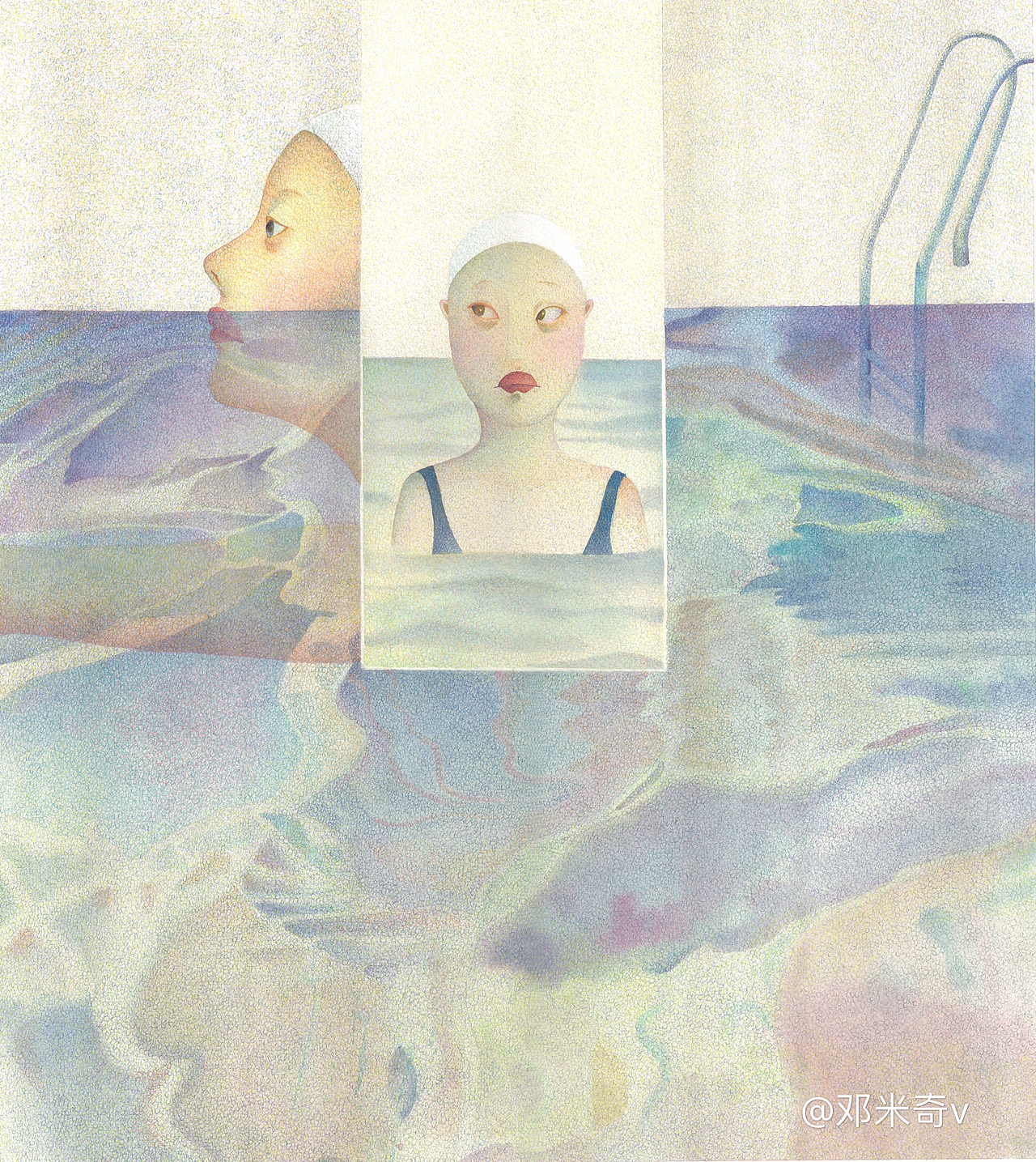 《忡》（图ZODM3MzA5ODg=） - 绘画 - 站酷设计师邓米奇V原创素材 - 站酷ZCOOL