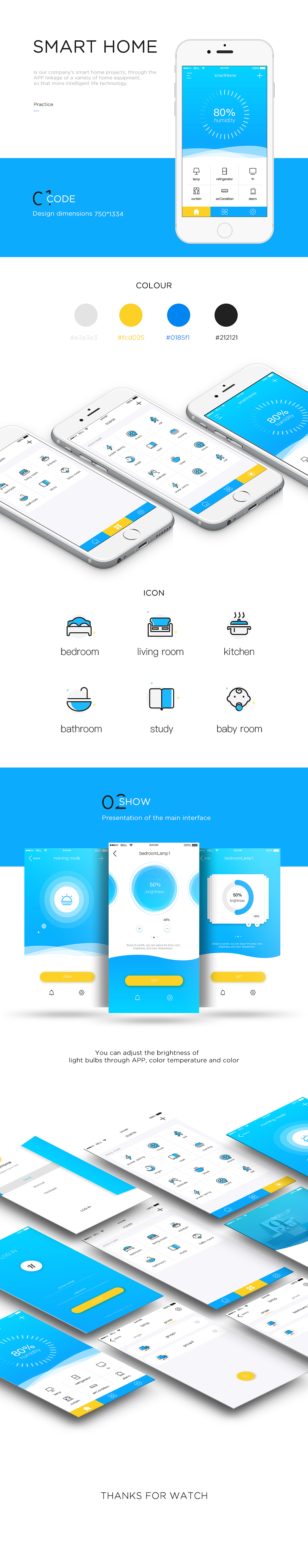 smartHome（图ZNTU1NTkwNDQ=） - APP界面 - 站酷设计师EvanDesigner原创素材 - 站酷ZCOOL