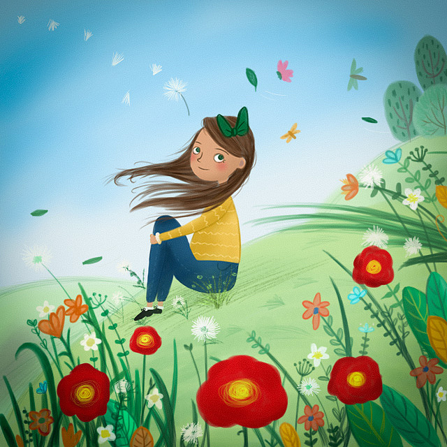 這個春天（圖ZMjAxNzA0ODcy） - 創(chuàng)作習作 - 站酷設計師caoduoduo原創(chuàng)素材 - 站酷ZCOOL