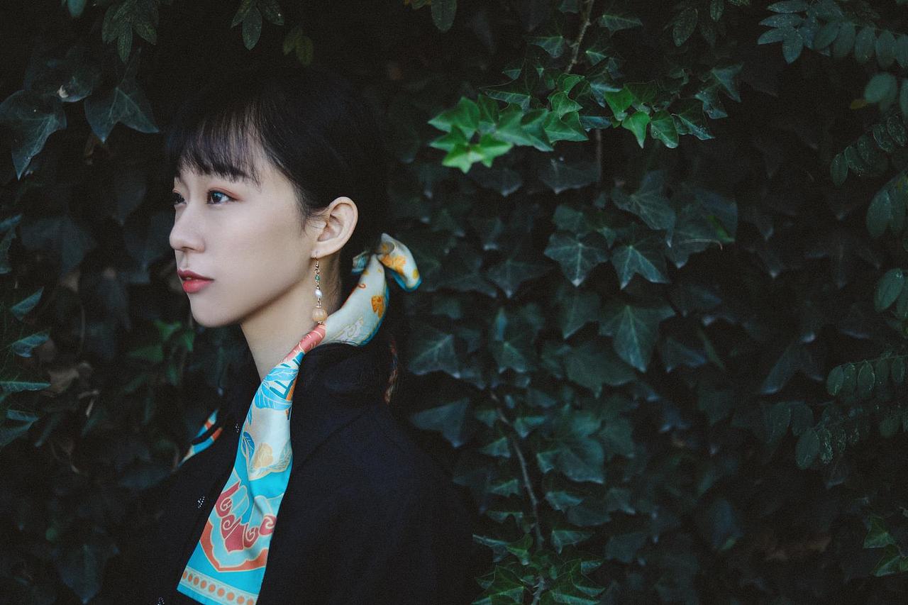 孔庙古建筑丝巾