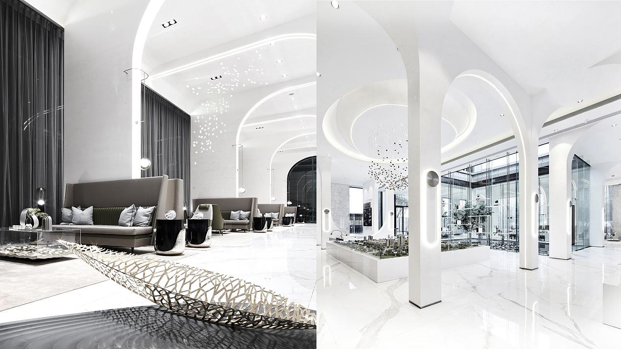 JSP | 光风霁月般的舒阔,渔舟唱晚般的闲雅（图ZMjY3MzA5MDU2） - 商业空间设计 - 站酷设计师JSP_Archi_deco原创素材 - 站酷ZCOOL