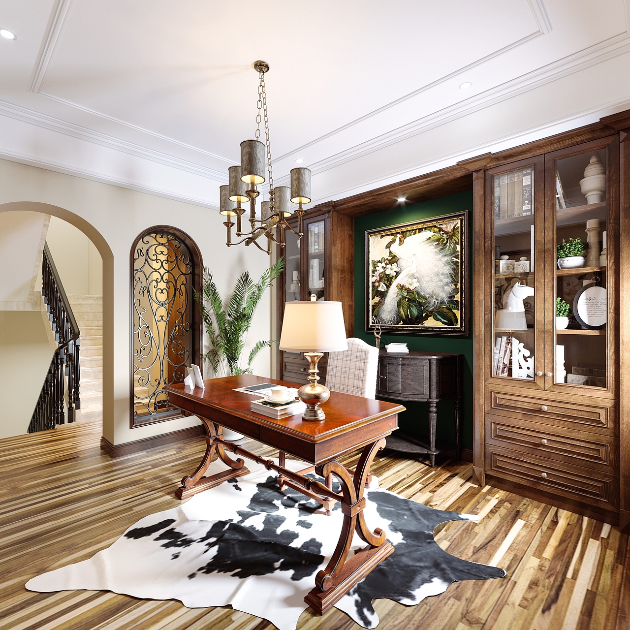 一整套别墅方案效果图