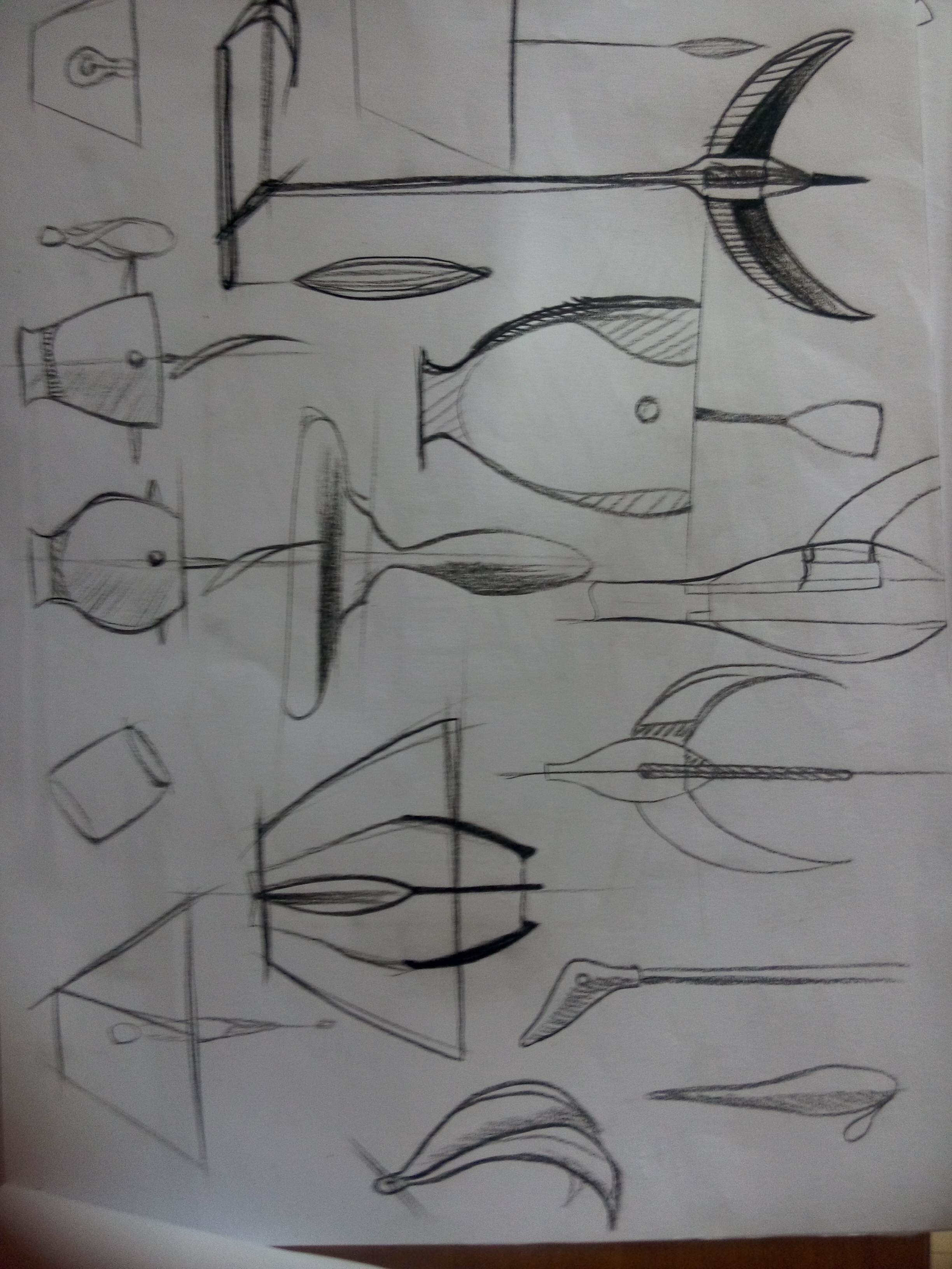 产品设计草图手绘练习1