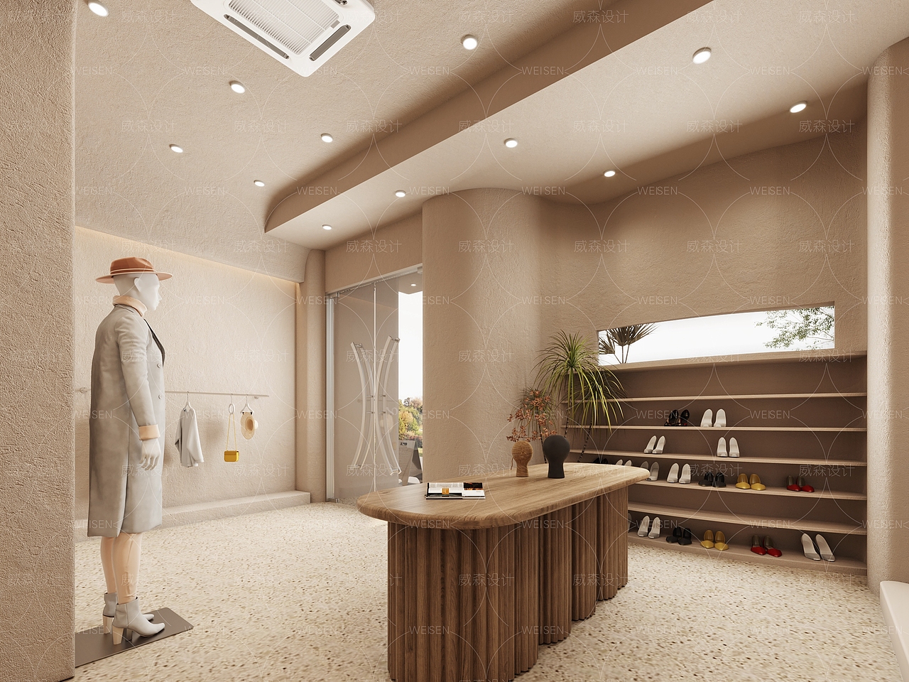服装店设计（图ZMjY4Nzg0NzYw） - 其他空间 - 站酷设计师Amy13739280150原创素材 - 站酷ZCOOL