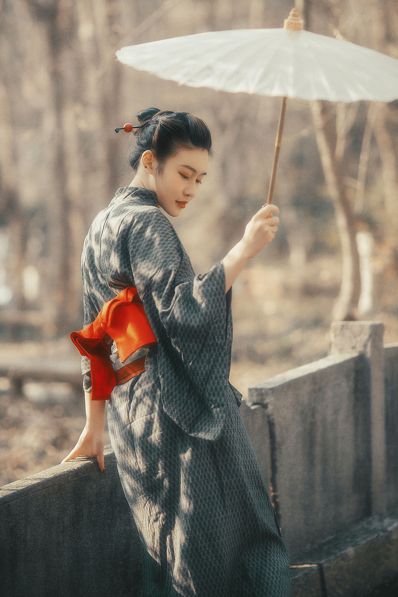 伊豆的舞女（图ZODc4MTg5NzY=） - 人像摄影 - 站酷设计师木映画原创素材 - 站酷ZCOOL