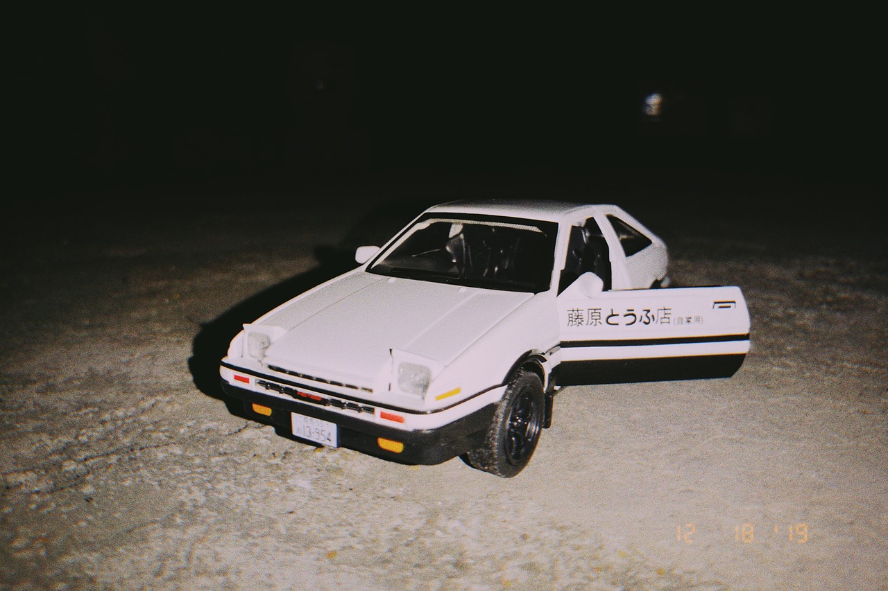 AE86 头文字D 手机拍摄