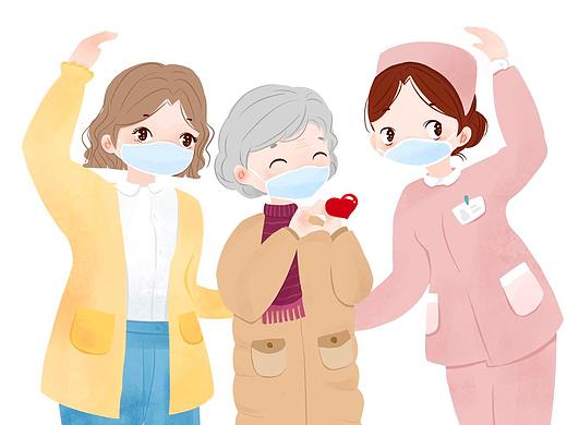 战疫小插画