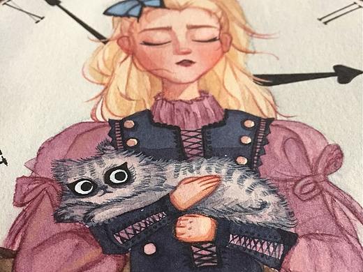 手绘水彩插画集合（1）