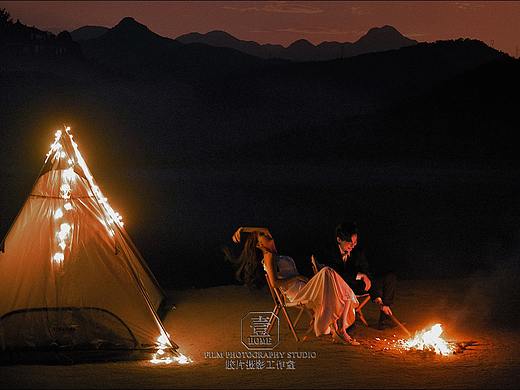 你想要的夜景婚纱照来了！！