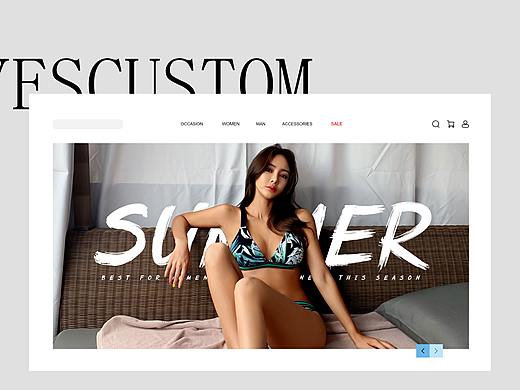 YC跨境電商網(wǎng)頁（個人主頁-ZNTMyNzcyODQ=） - 交互/UE - 站酷設(shè)計師月嘻嘻原創(chuàng)素材 - 站酷ZCOOL