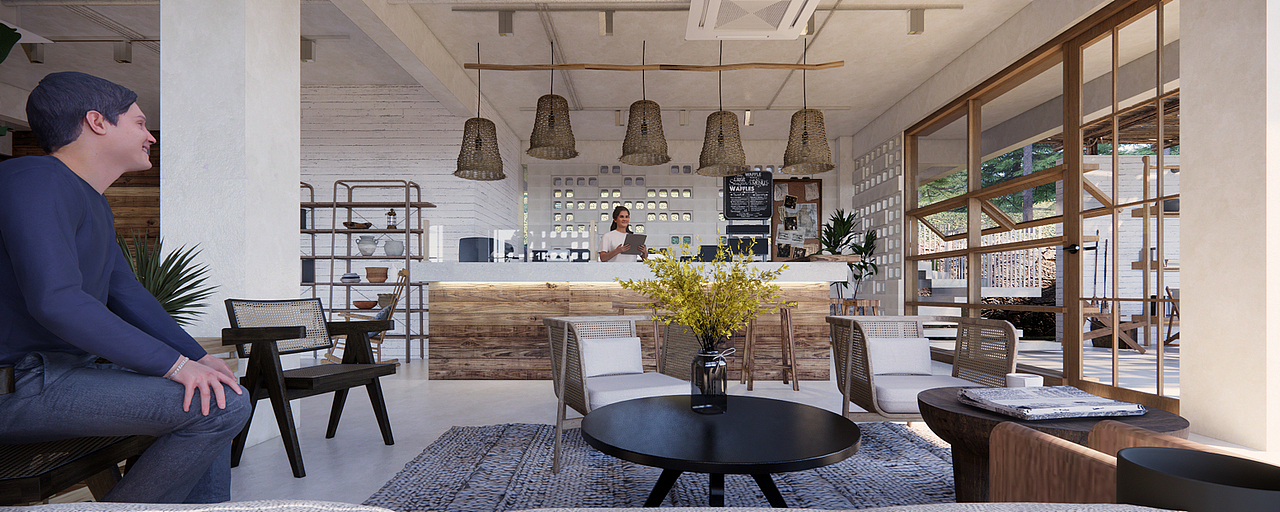 安吉某民宿设计（图ZMzI3ODU1MDg4） - 酒店餐饮设计 - 站酷设计师吴飞猛原创素材 - 站酷ZCOOL