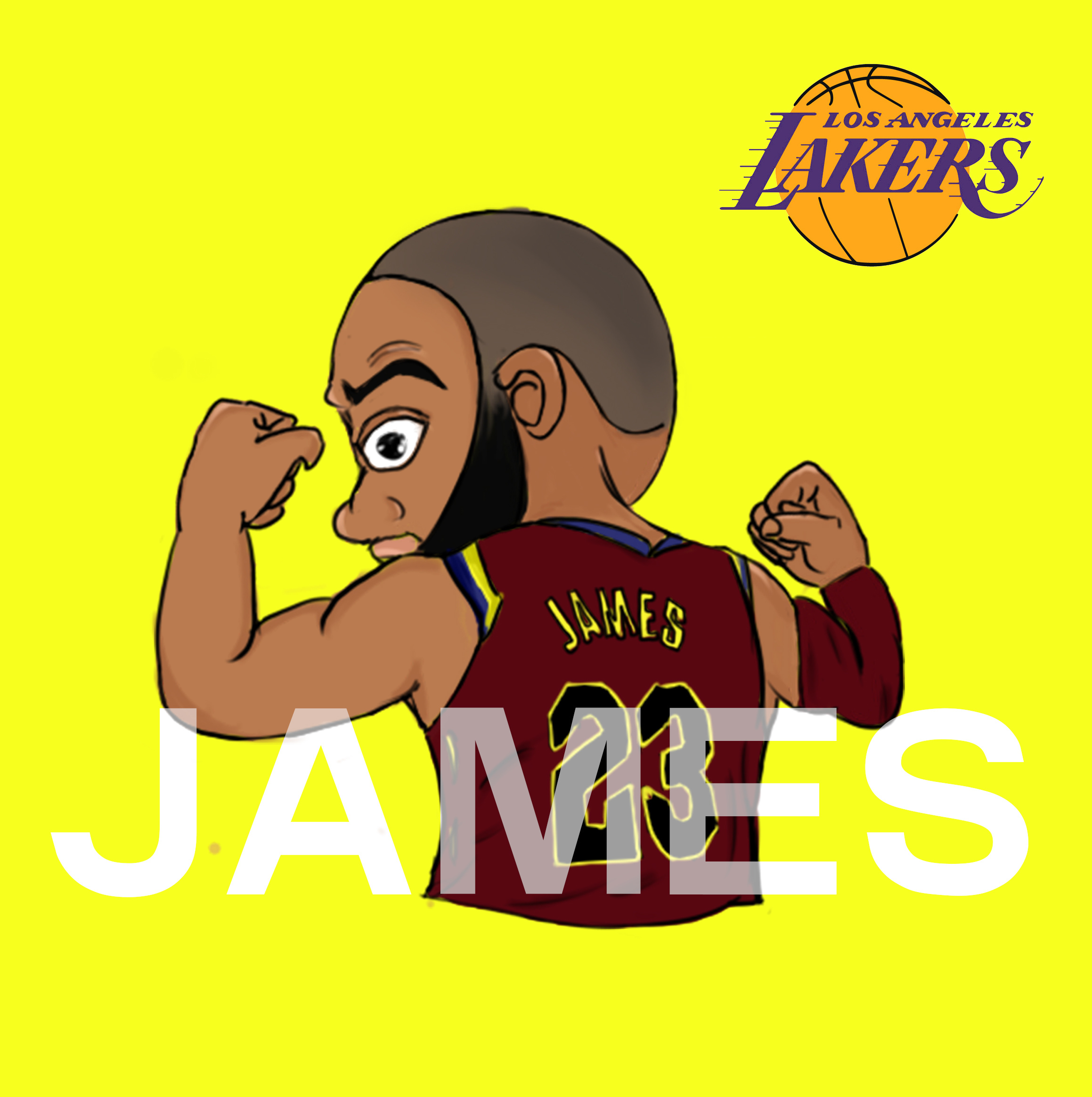 篮球头像詹姆斯动漫图片