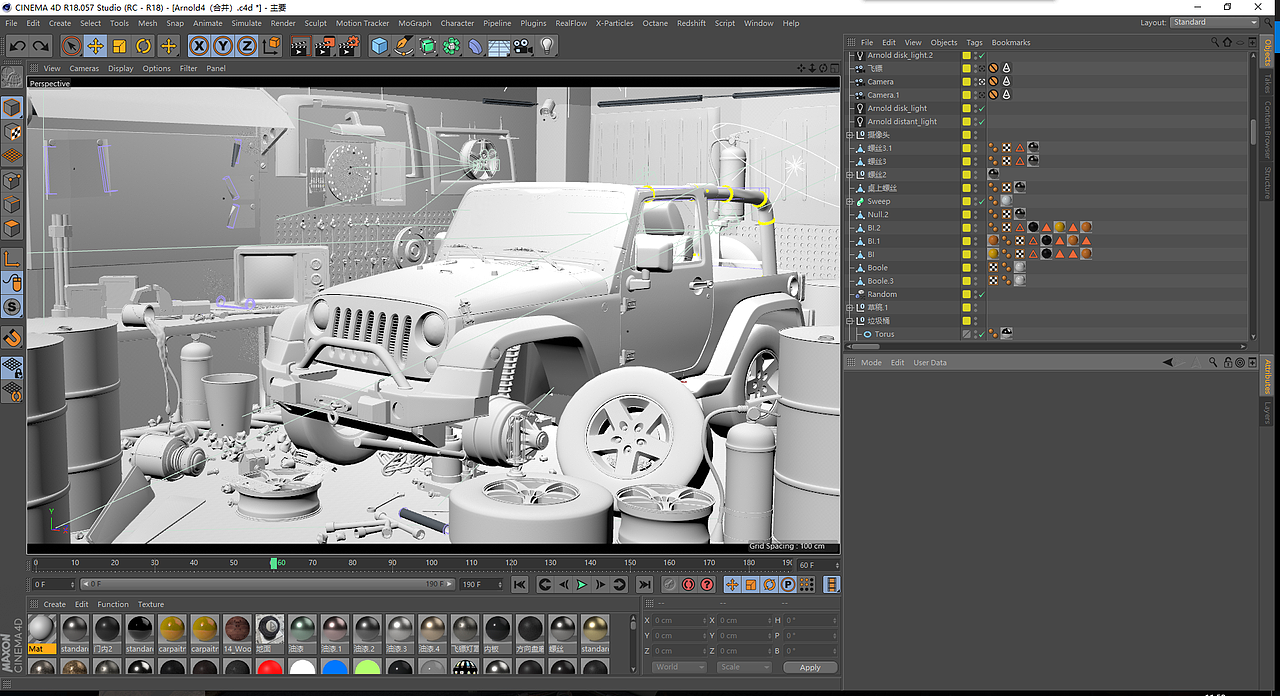 车库（图ZMTA0MjA0ODc2） - 场景 - 站酷设计师ihdt上海映速原创素材 - 站酷ZCOOL