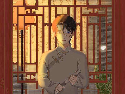 國(guó)風(fēng)人物練習(xí)（個(gè)人主頁(yè)-ZNTA0MTk3ODg=） - 創(chuàng)作習(xí)作 - 站酷設(shè)計(jì)師堅(jiān)持畫(huà)畫(huà)的樂(lè)樂(lè)原創(chuàng)素材 - 站酷ZCOOL