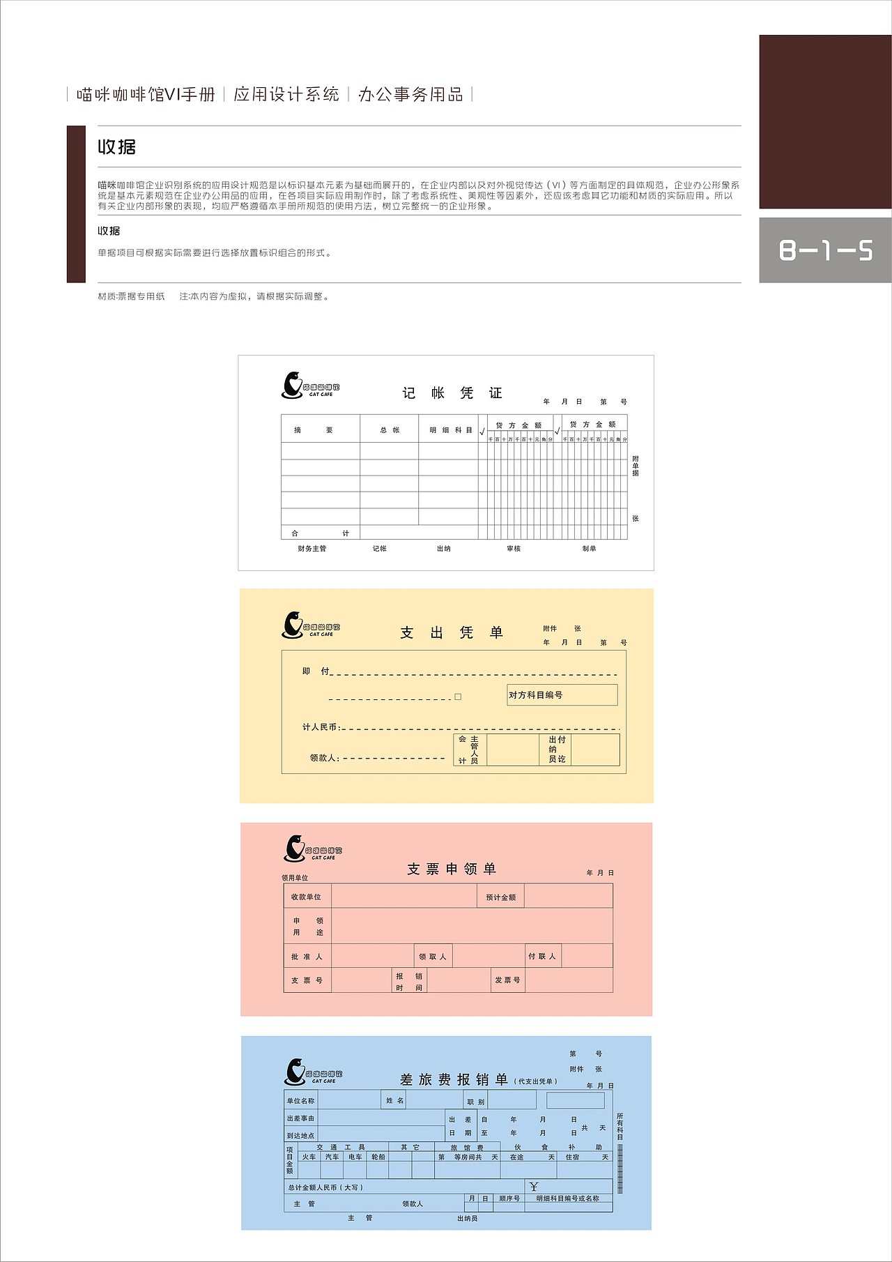 喵咪咖啡馆。VI作业（图ZMjExNDMyNjA=） - 品牌 - 站酷设计师瑶菇凉丶原创素材 - 站酷ZCOOL