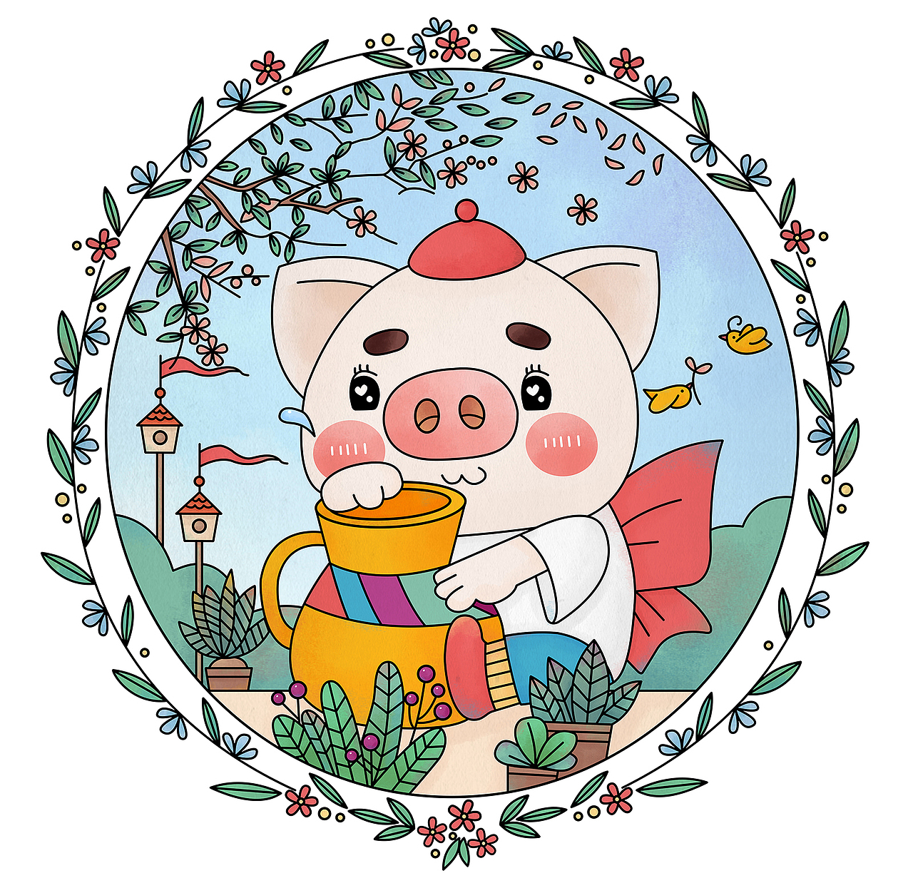 十二星座小猪猪